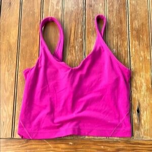 Lululemon Pink Scoop Neck Bra Intimates Sleepwear